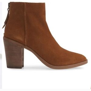 BP Cognac Suede Heath Lea Boots